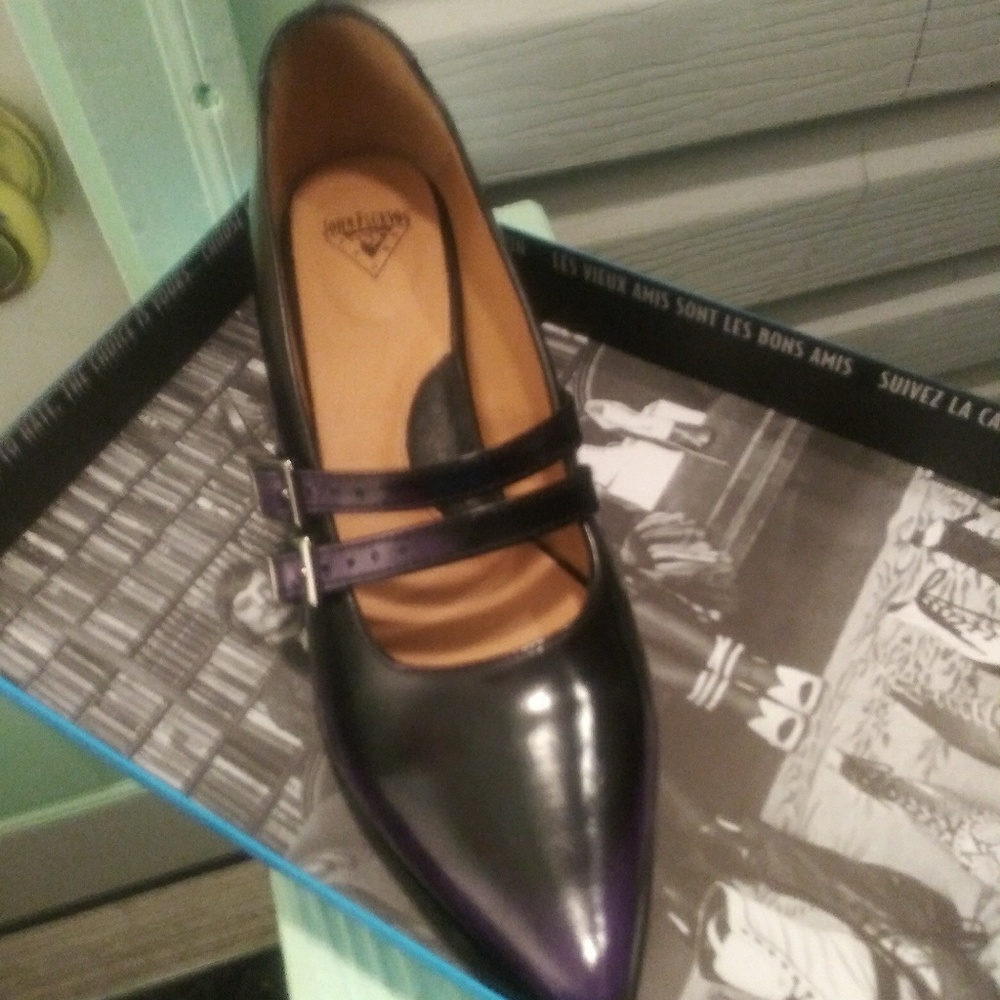 JOHN FLUEVOG HALF TRUTH DOUBLE BUCKLE